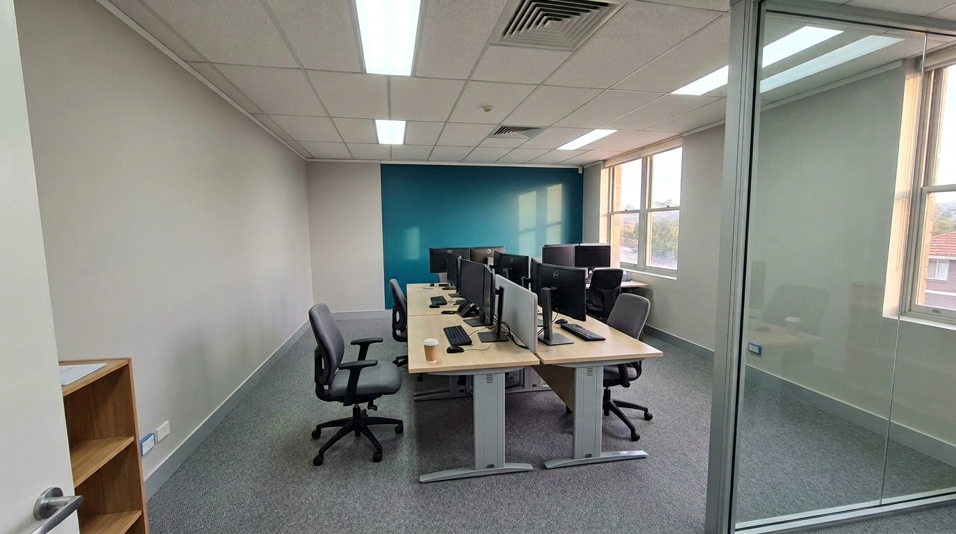 Commercial Office Repaint — Crows Nest
