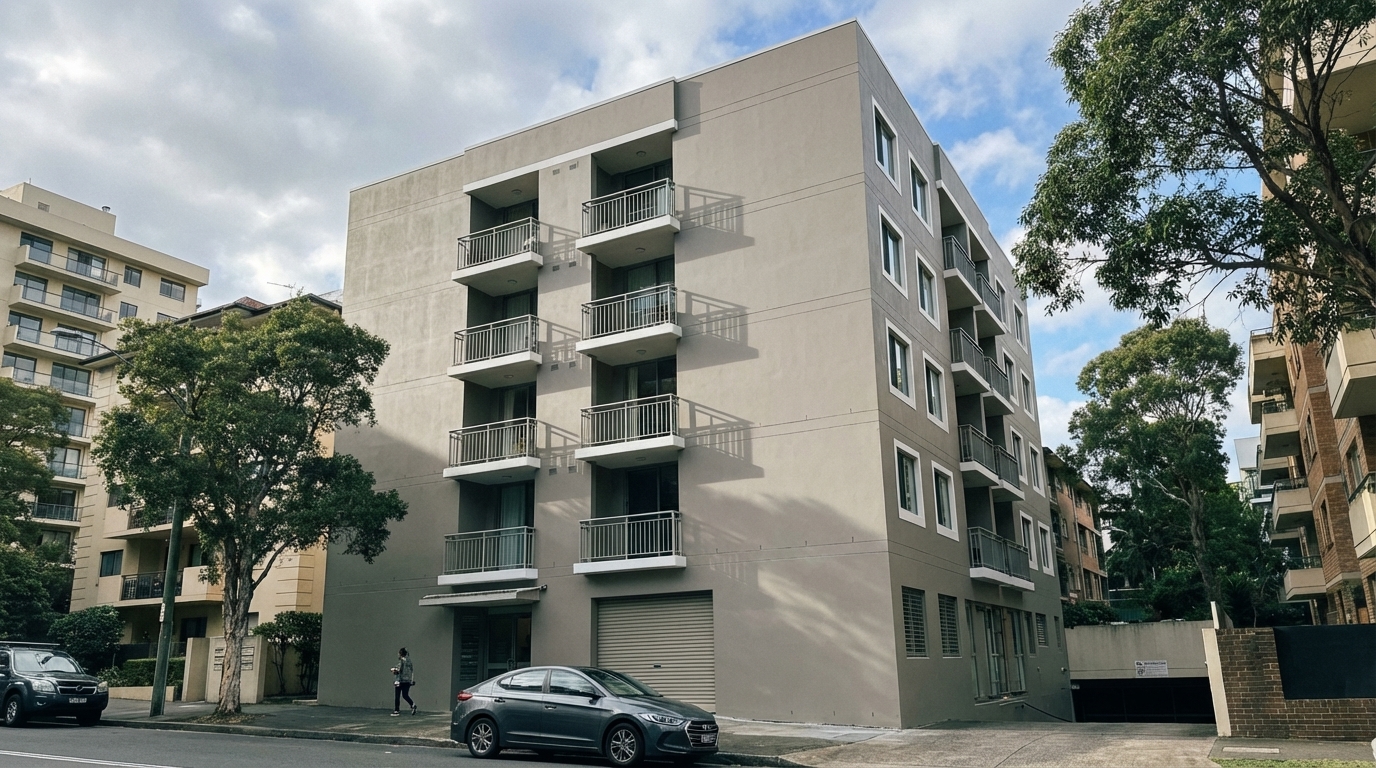 Apartment Building Exterior — North Sydney